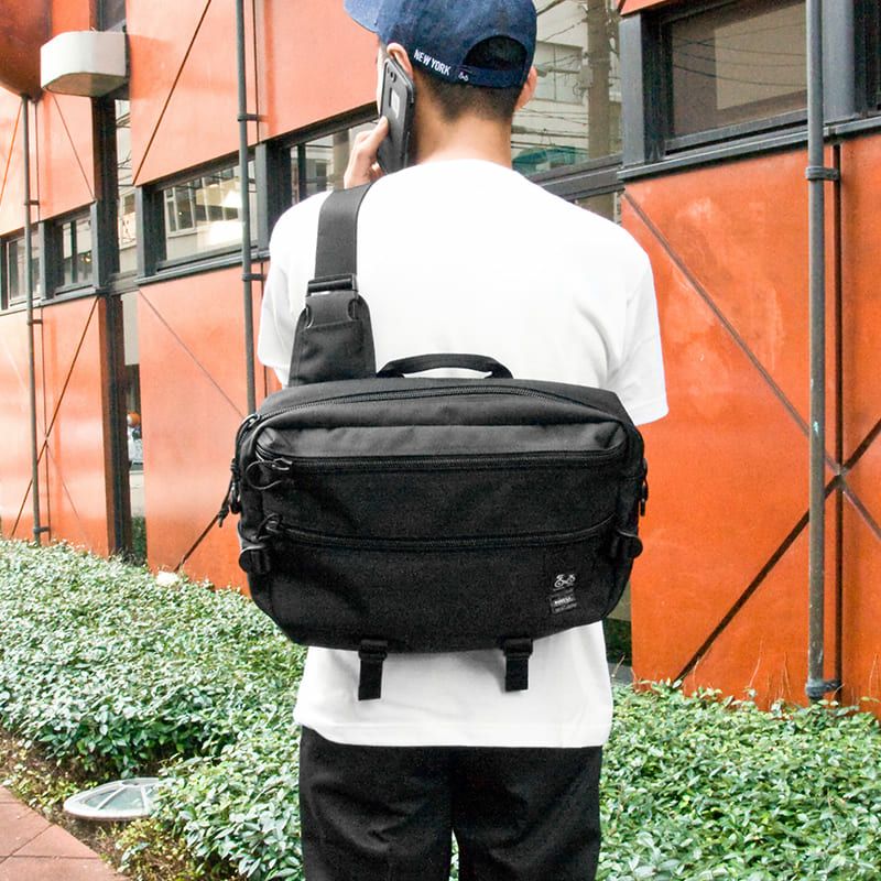 木梨サイクル×PORTER (コラボワイドボディバッグ) | 木梨サイクル