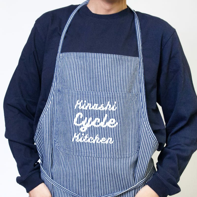 The Stylist Japanコラボデニムエプロン（ヒッコリー） | 木梨サイクル