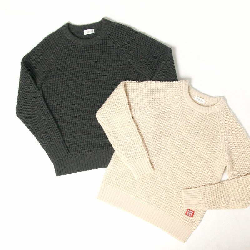 Needles/ カットオフ ワッフルニットセーター 切りっぱなし ワッフルニットセーター2 | 木梨サイクル