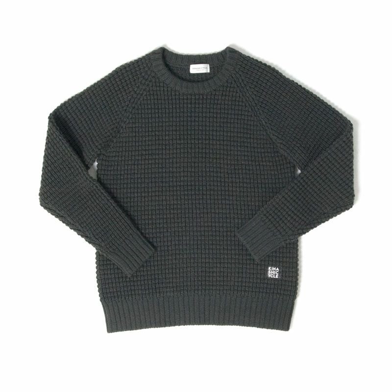 新品✨ YASHIKI master-piece ドッキング ワッフル ニット ワッフルニットセーター2 | 木梨サイクル