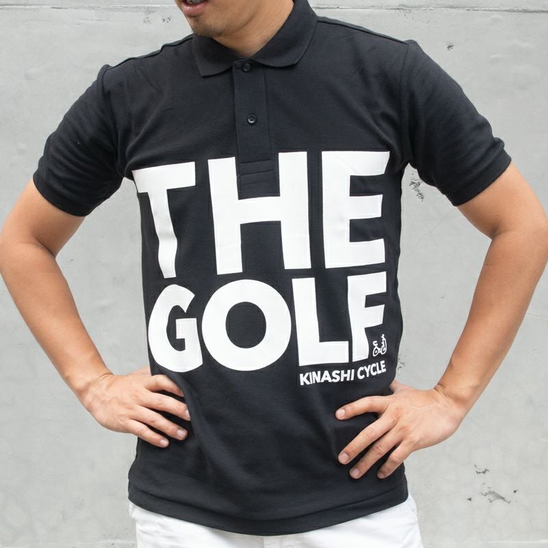 【新品】KINASHI CYCLE THE GOLF ポロシャツ XL L【KINASHI CYCLE GOLF ポロシャツ（プロゴルファー猿×木梨サイクル