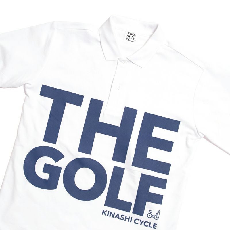 【新品】KINASHI CYCLE THE GOLF ポロシャツ XL L【KINASHI CYCLE GOLF ポロシャツ（プロゴルファー猿×木梨サイクル
