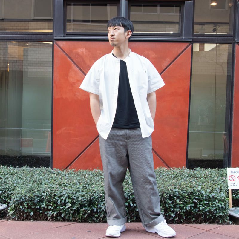 半袖スタンドカラーシャツ | 木梨サイクル