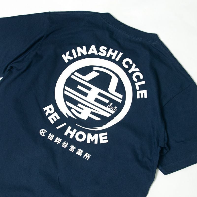 八王子リホーム×木梨サイクル　コラボTシャツ　メトロブルー　Sサイズ Tシャツ（八王子リホーム×木梨サイクル） | 木梨サイクル