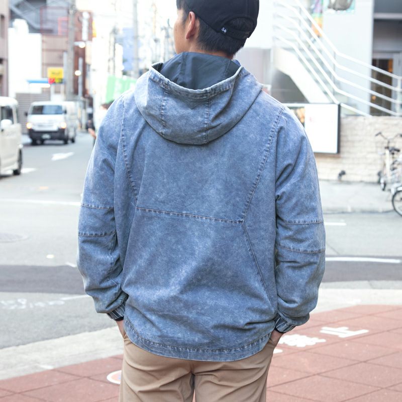 ケミカルウォッシュデニムパーカー | 木梨サイクル