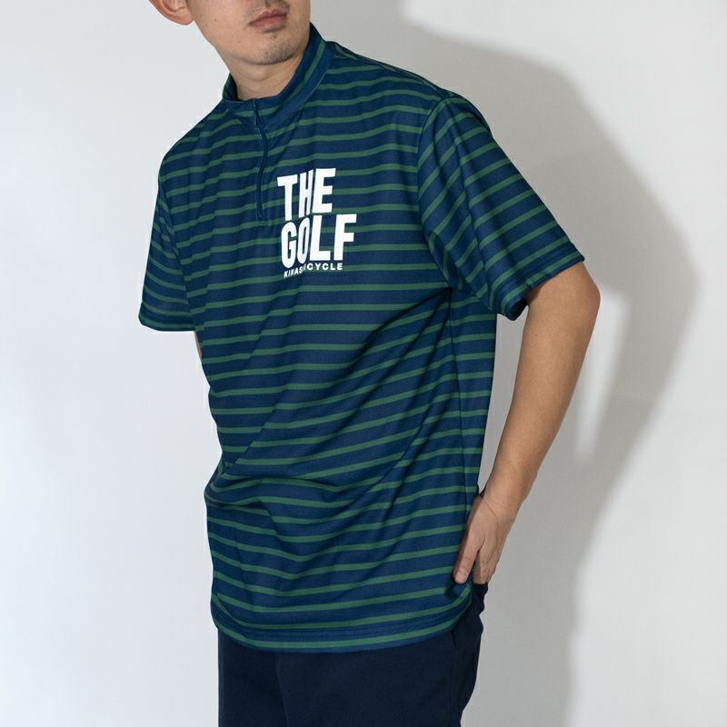 ハーフジップ（ボーダーthegolf) | 木梨サイクル