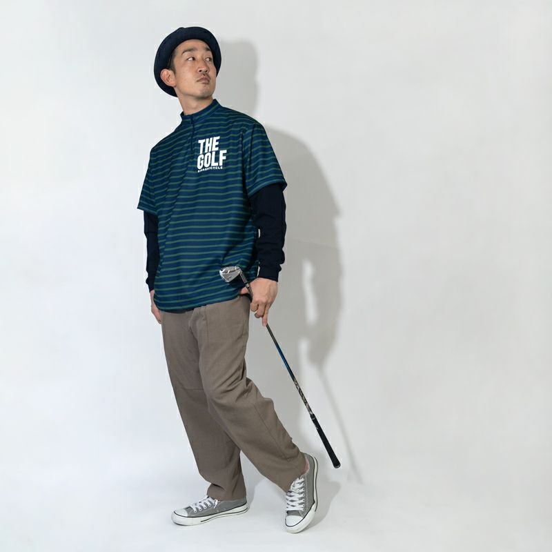 ハーフジップ（ボーダーthegolf) | 木梨サイクル