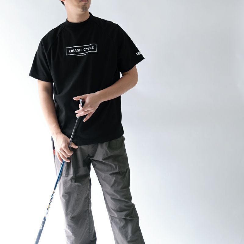 KINASHI CYCLE ゴルフ 半袖モックネックTシャツ XL ブラック モックネック（THEGOLF/KC） | 木梨サイクル