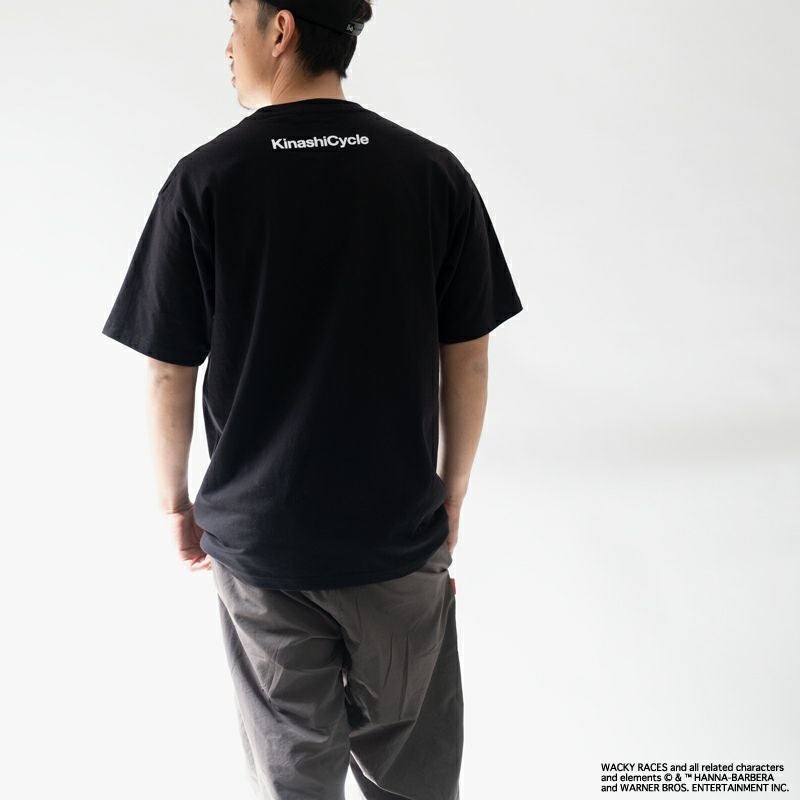 木梨サイクル Tシャツ　wackyRaces No.2 黒/ハーフパンツ　XL Tシャツ（wackyRaces No.2) | 木梨サイクル