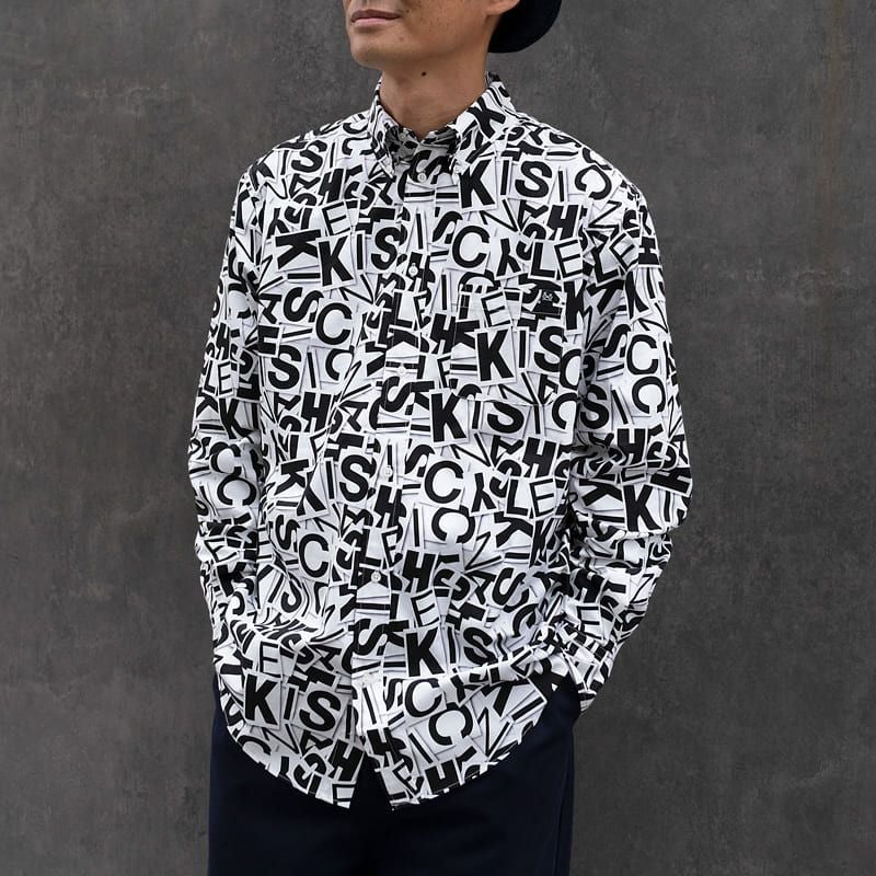 総柄シャツ | 木梨サイクル