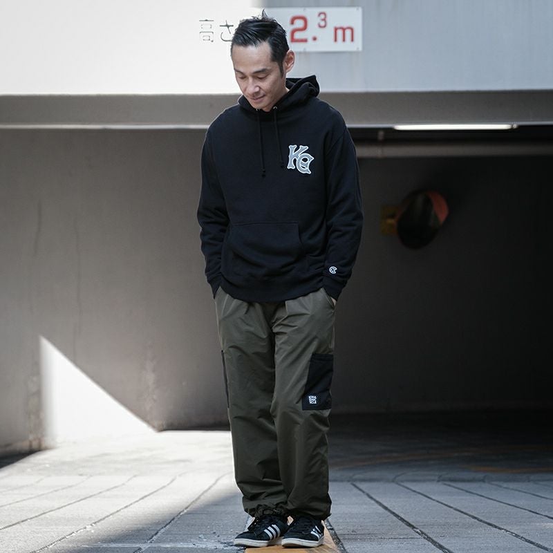 木梨サイクル　裏起毛　パンツ L CHACOAL【木梨サイクル レーヨンストレッチパンツ（GOLF) KINASHI
