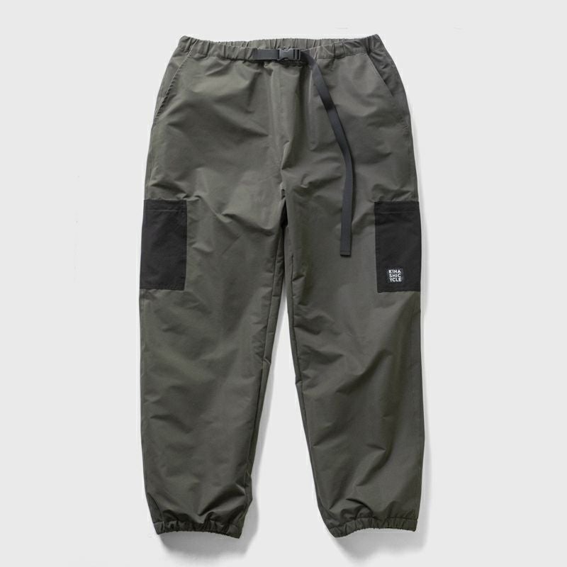 木梨サイクル　裏起毛　パンツ L CHACOAL【木梨サイクル レーヨンストレッチパンツ（GOLF) KINASHI