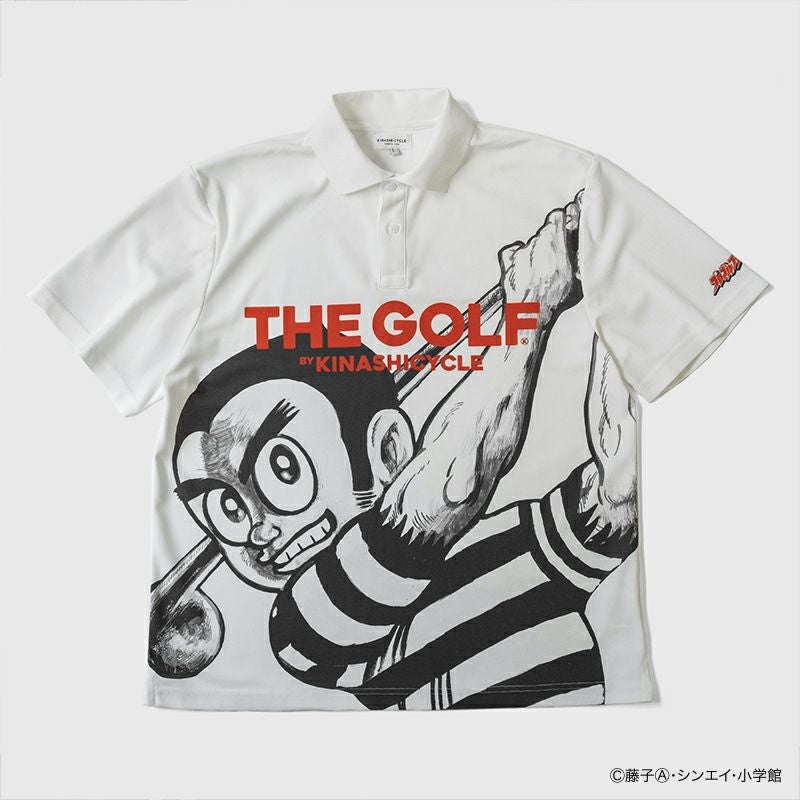 木梨サイクル　プロゴルファー猿 Tシャツ　L モックネック(プロゴルファー猿コミック） | 木梨サイクル