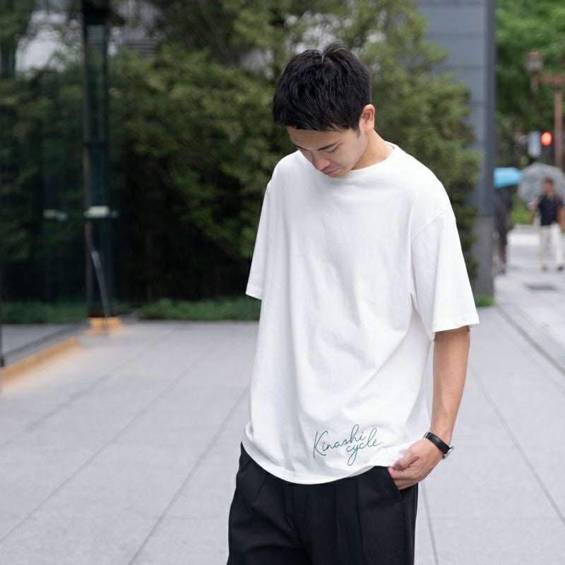 刺繍Tシャツ(kinashicycle) | 木梨サイクル