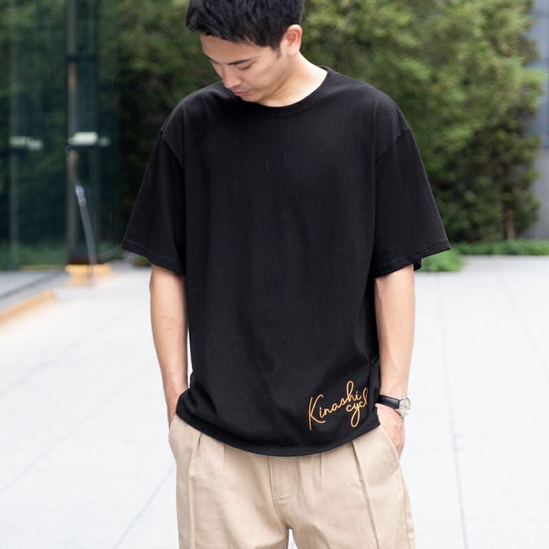 刺繍Tシャツ(kinashicycle) | 木梨サイクル
