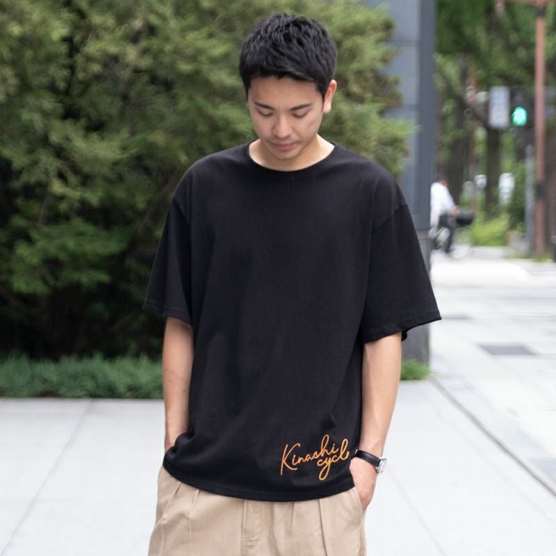 刺繍Tシャツ(kinashicycle) | 木梨サイクル