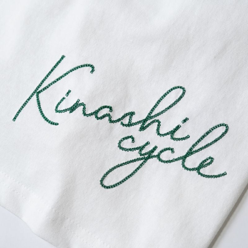 刺繍Tシャツ(kinashicycle) | 木梨サイクル
