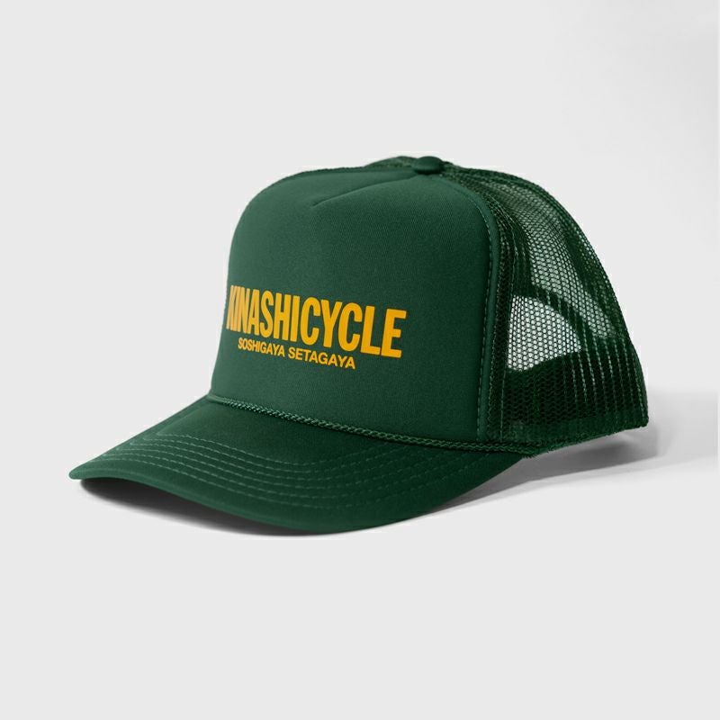 木梨サイクル　キャップ KINASHI CYCLE GOLF パンチングメッシュキャップ（THE GOLF）BLACK x