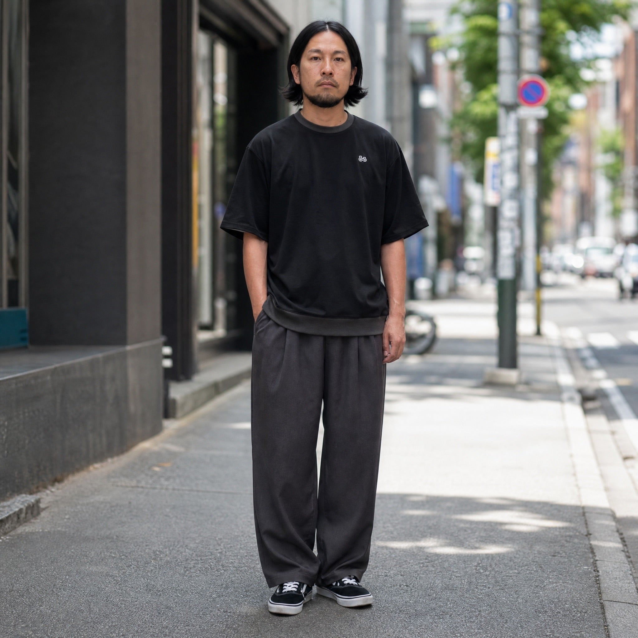 天竺切り替えシャツ | 木梨サイクル