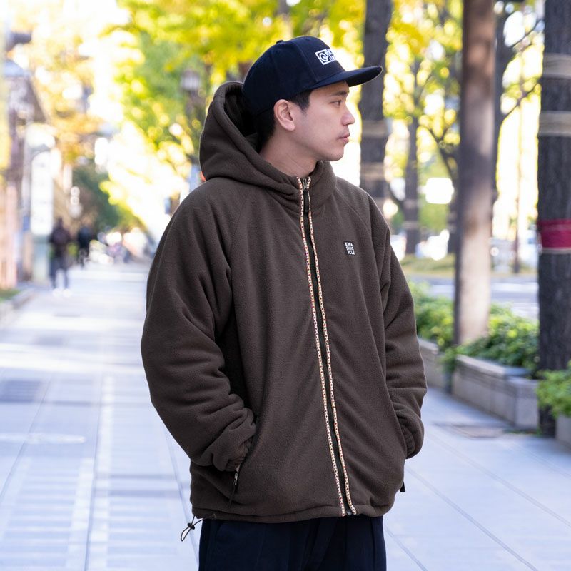 TRALALA フリースフード付きジャケット フリースフードジャケット | 木梨サイクル