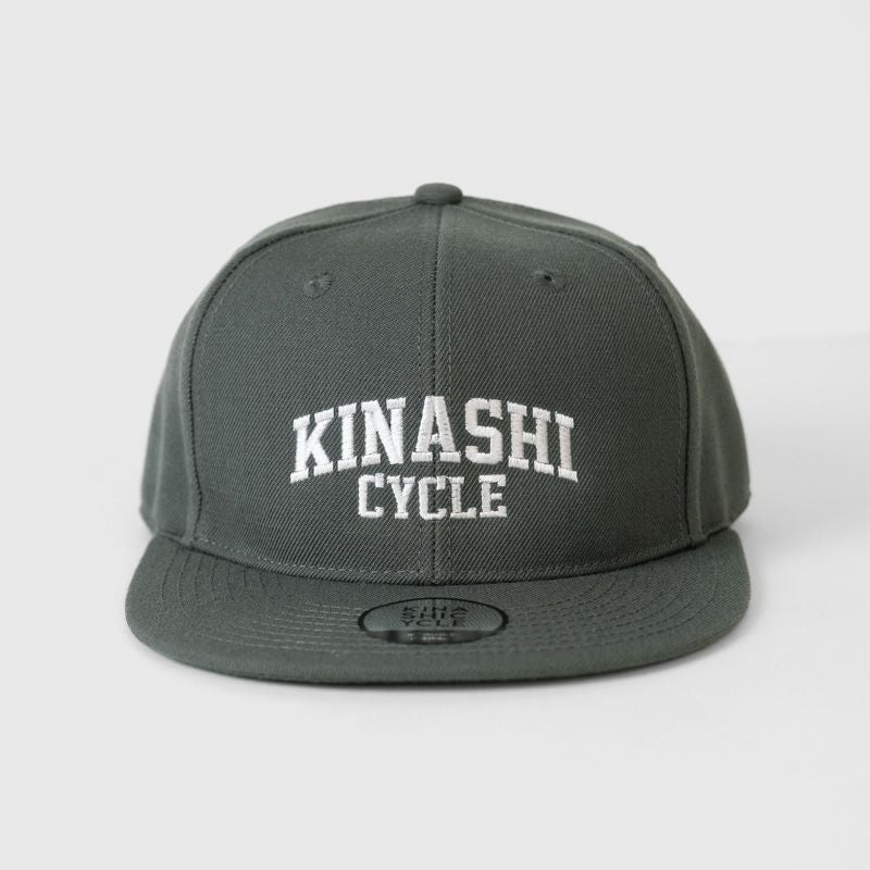 木梨サイクル　スナップバックキャップ KC グレー✖️ブラック　新品未使用品 スナップバックキャップ（KC） | 木梨サイクル