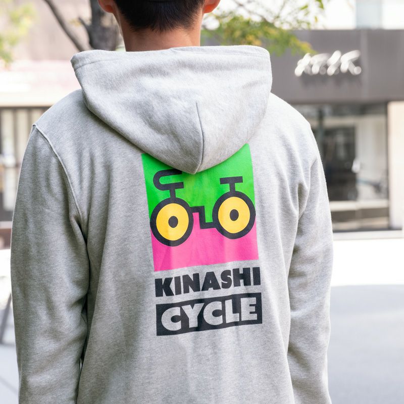 ジップパーカー（BOX LOGO） | 木梨サイクル