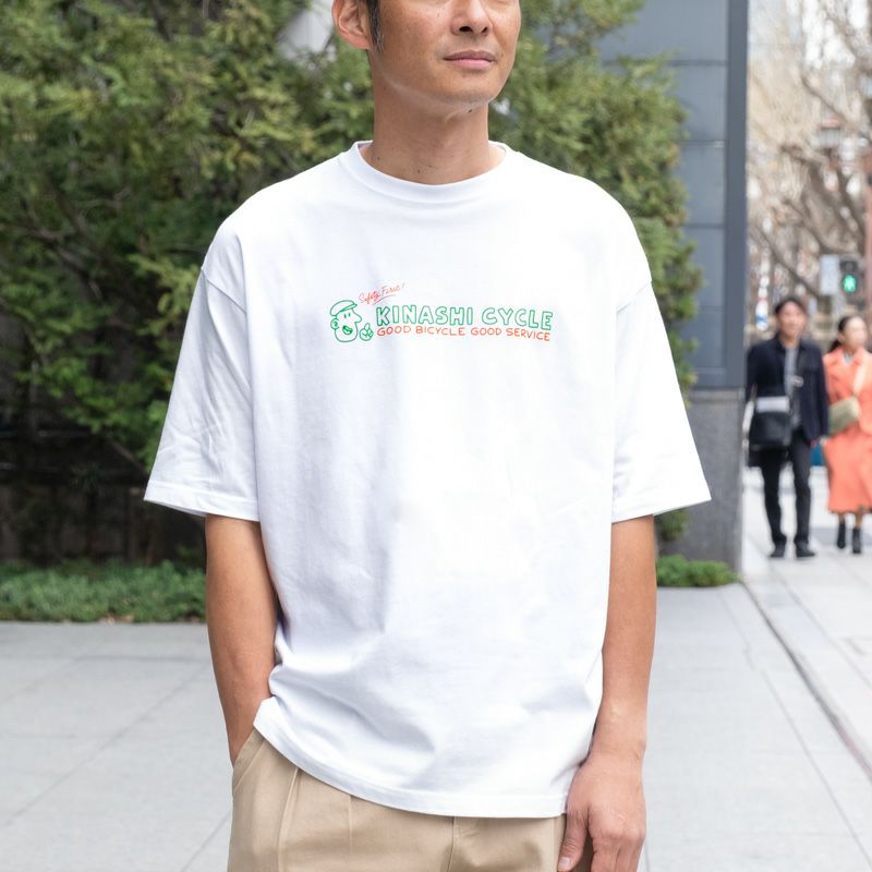 Tシャツ（Safety first!） | 木梨サイクル