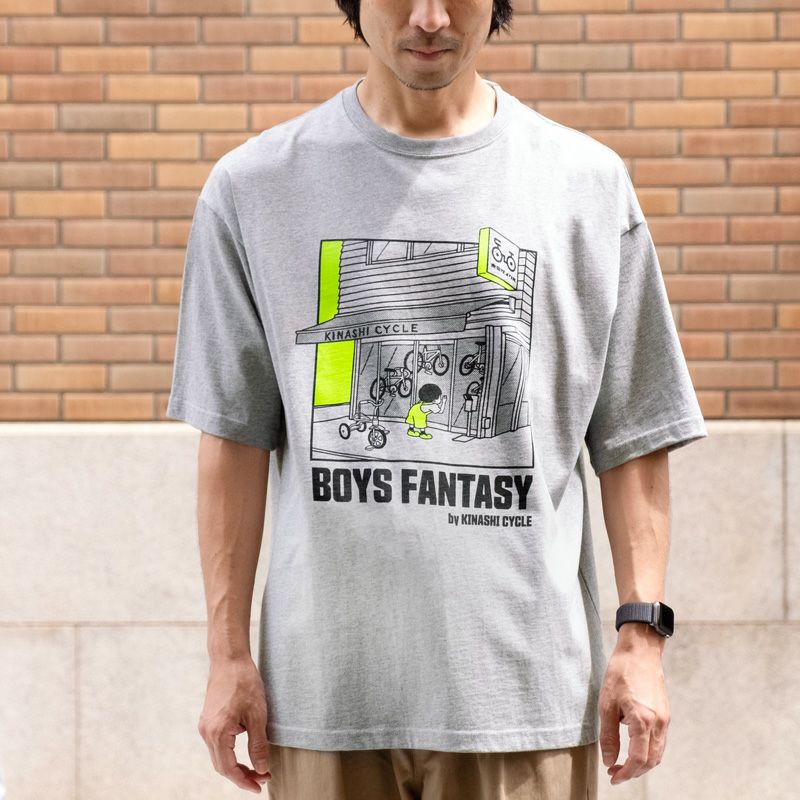 KINASHICYCLE キャラクターグラフィックシャツ Tシャツ（BOY'S FANTASY） | 木梨サイクル