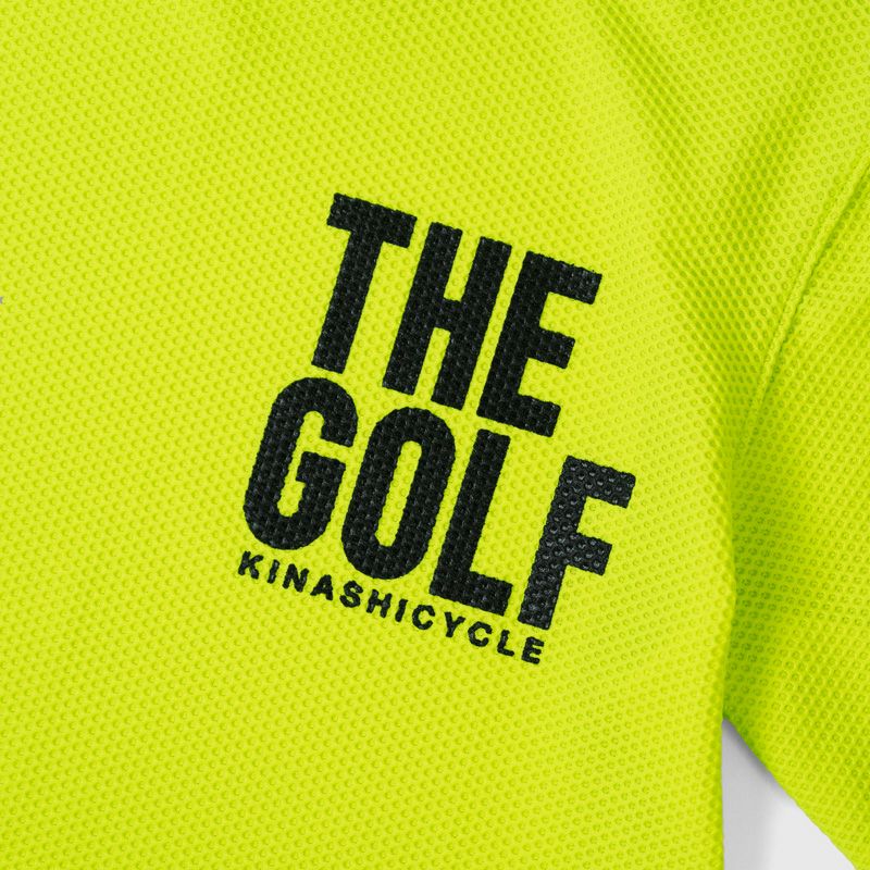【新品】メッシュトリコットモックネック(THE GOLF)イエロー メッシュトリコットモックネック（THE GOLF） | 木梨サイクル