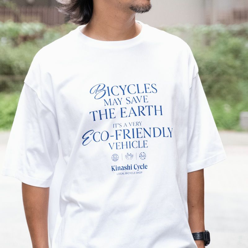 Tシャツ（ECO MESSAGE） | 木梨サイクル