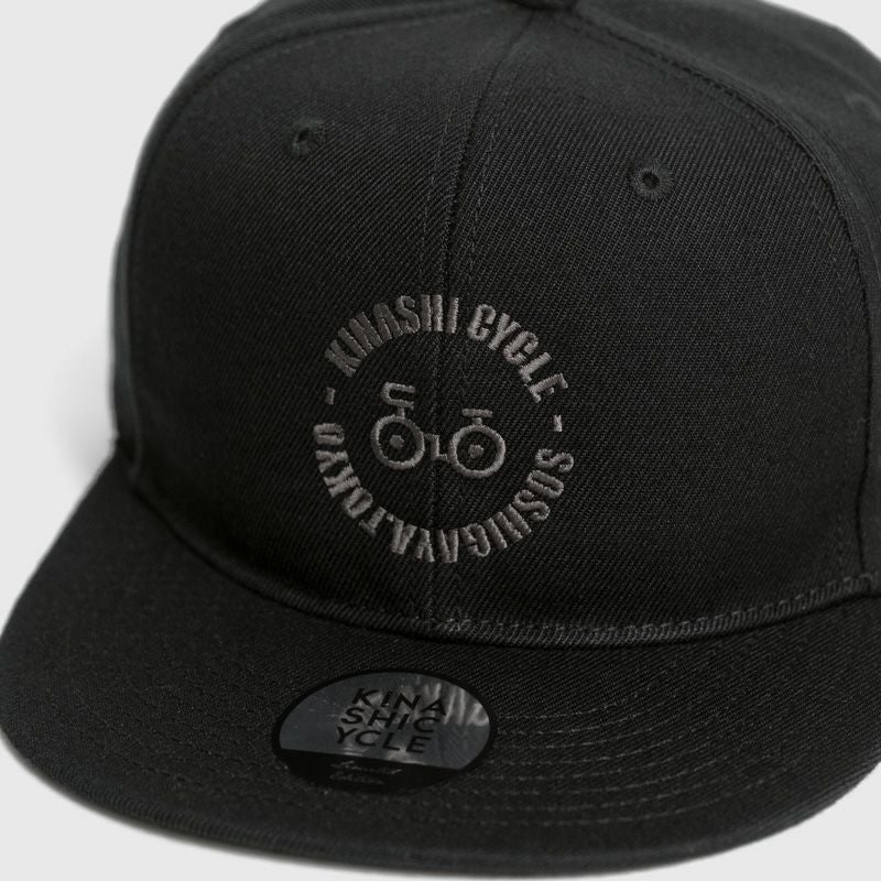 【最終価格】　スナップバック　（KC) キナシサイクル　完売品 人気【木梨サイクル スナップバックキャップ（THE GOLF）BLACK KINASHI