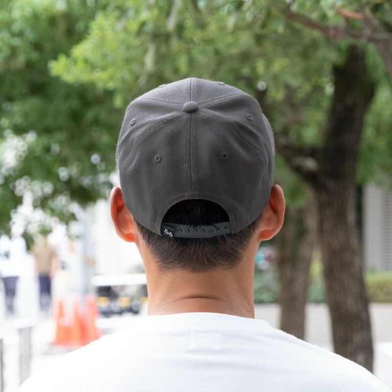 木梨サイクル　スナップバックキャップ KC グレー✖️ブラック　新品未使用品 スナップバックキャップ（KNS） | 木梨サイクル