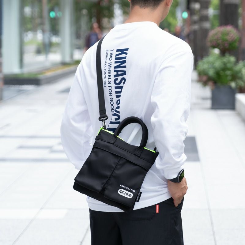 OUTDOOR PRODUCTS×木梨サイクル コラボミニヘルメットバッグ | 木梨