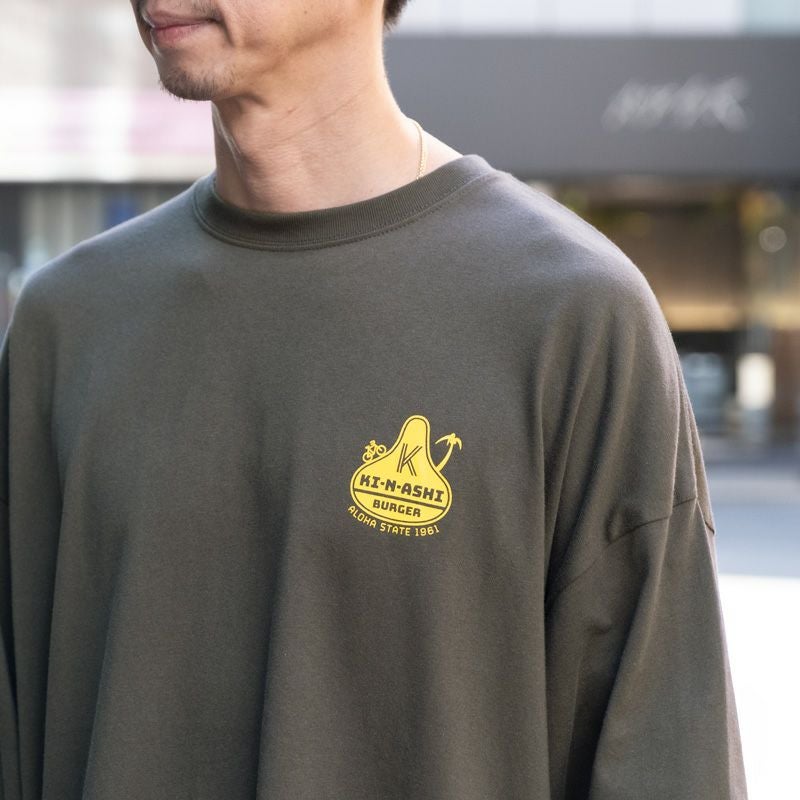 ロングTシャツ（BURGER） | 木梨サイクル