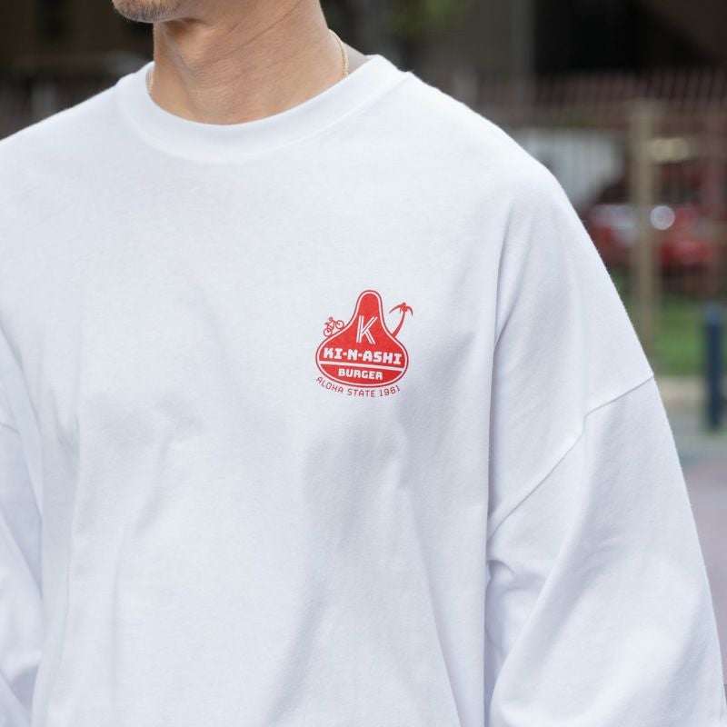 ロングTシャツ（BURGER） | 木梨サイクル