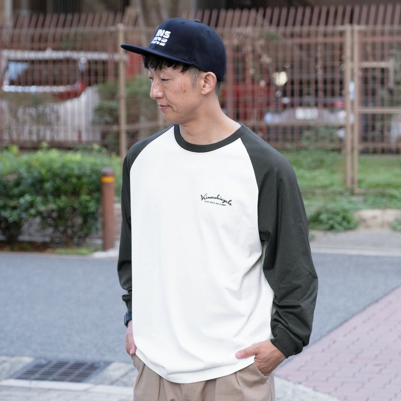 ラグランロングTシャツ | 木梨サイクル