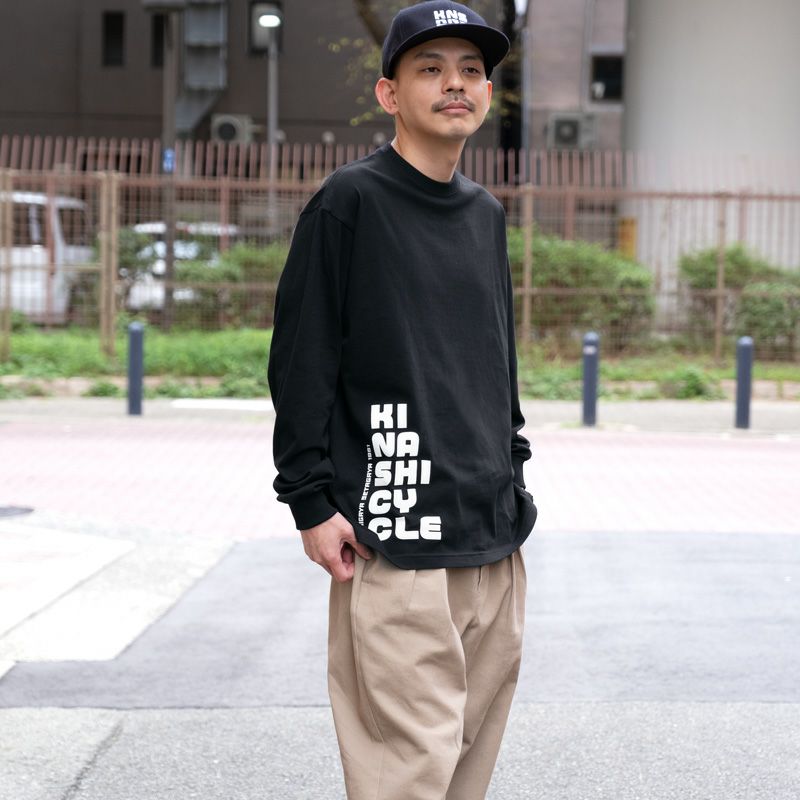 ロングTシャツ（STACKED） | 木梨サイクル