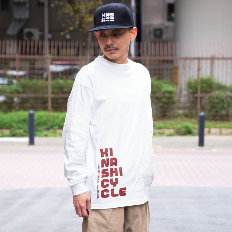 ロングTシャツ（STACKED） | 木梨サイクル
