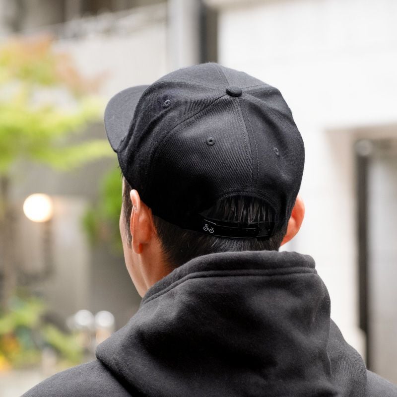 【極美品】店舗限定 木梨サイクル スナップバックキャップ オールブラック スナップバックキャップ(KINASHI RECORDS × KINASHI CYCLE2) | 木梨
