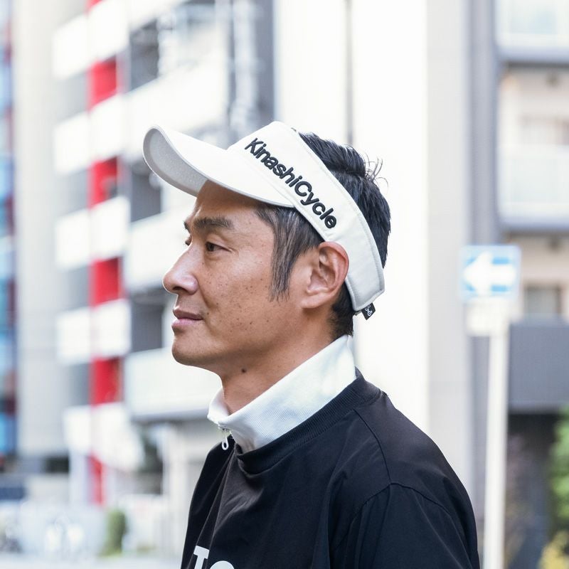 DECEMBERAY ホワイト バイザー フリーサイズ サンバイザー(KinashiCycle) | 木梨サイクル
