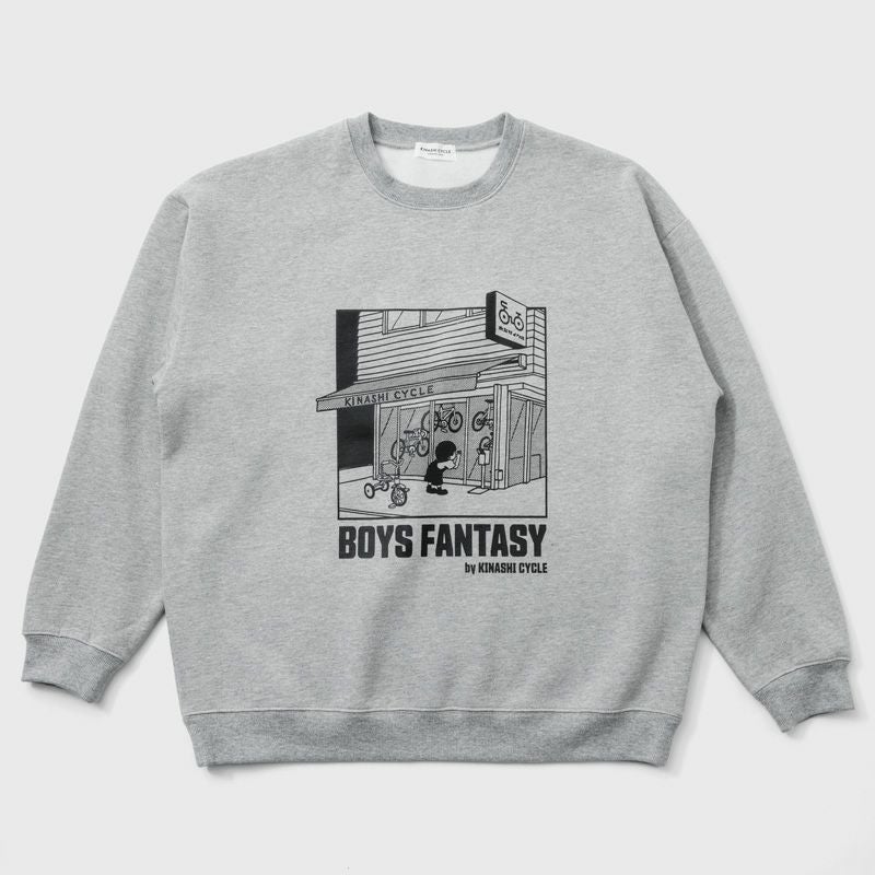 クルーネックスウェット（Boy's Fantasy） | 木梨サイクル
