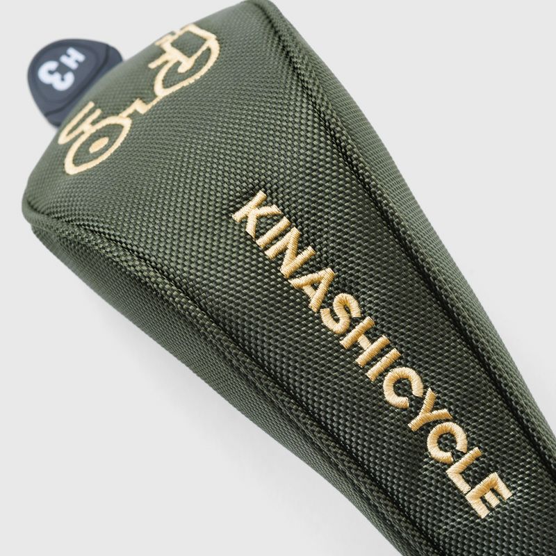 ゴルフ　ヘッドカバー　ドライバー用　カーキ色 ユーティリティー用ヘッドカバー(THE GOLF) | 木梨サイクル