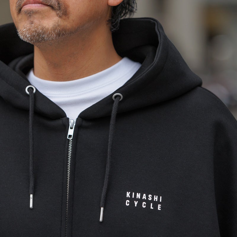 【KINASHI CYCLE】デカジップパーカー　Lサイズ　グレー　廃盤品 木梨サイクル ジップ パーカー ファットジップパーカー｜Yahoo!フリマ