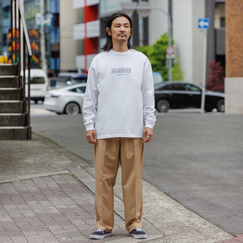 ロングTシャツ（LOGO AS PATTERN） | 木梨サイクル
