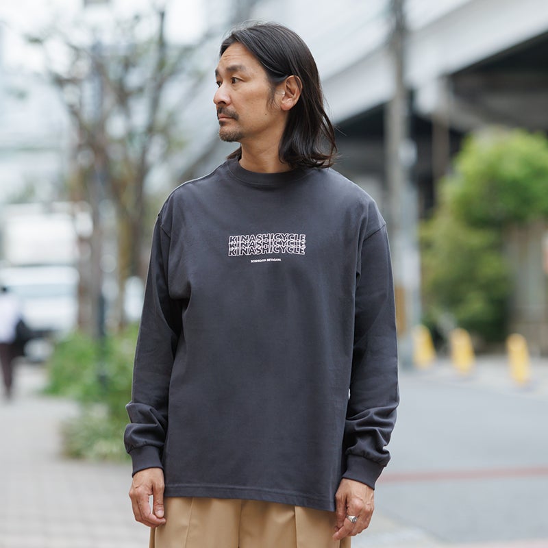 ロングTシャツ（LOGO AS PATTERN） | 木梨サイクル