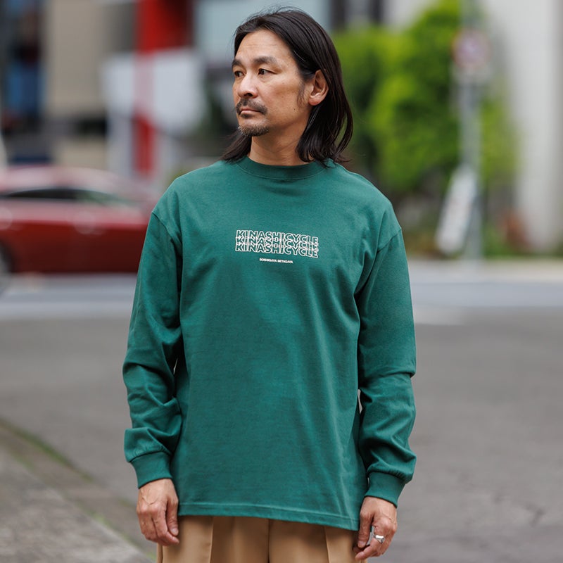 ロングTシャツ（LOGO AS PATTERN） | 木梨サイクル