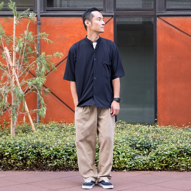 バンドカラーシャツ | 木梨サイクル バンドカラーシャツ | 木梨サイクル