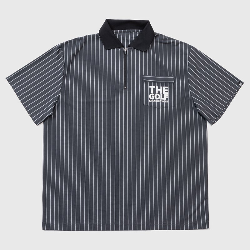 ファスナーストライプポロシャツ（THE GOLF） | 木梨サイクル