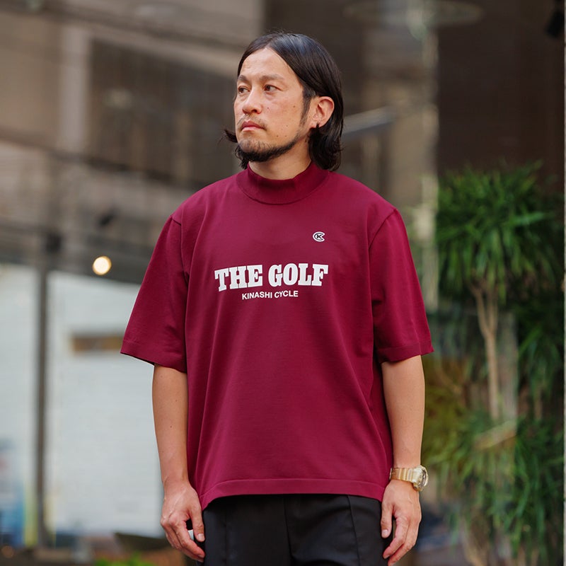 半袖モックネックニット（THE GOLF） | 木梨サイクル